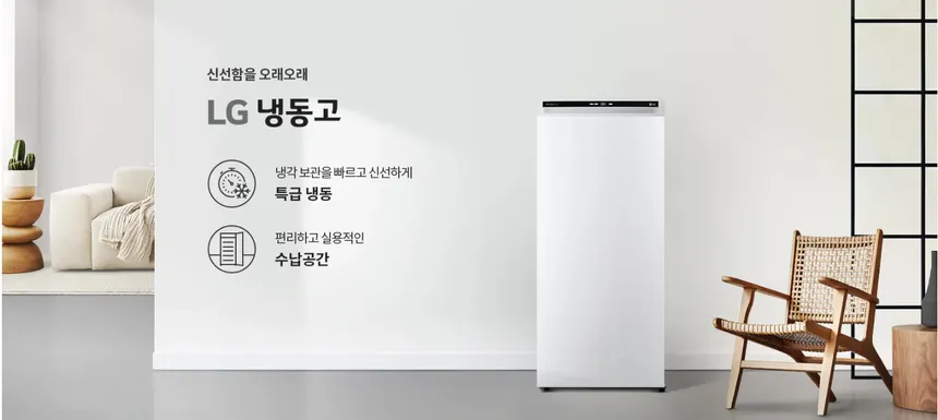 LG 냉동고 (A202W, 화이트) 상세정보 1