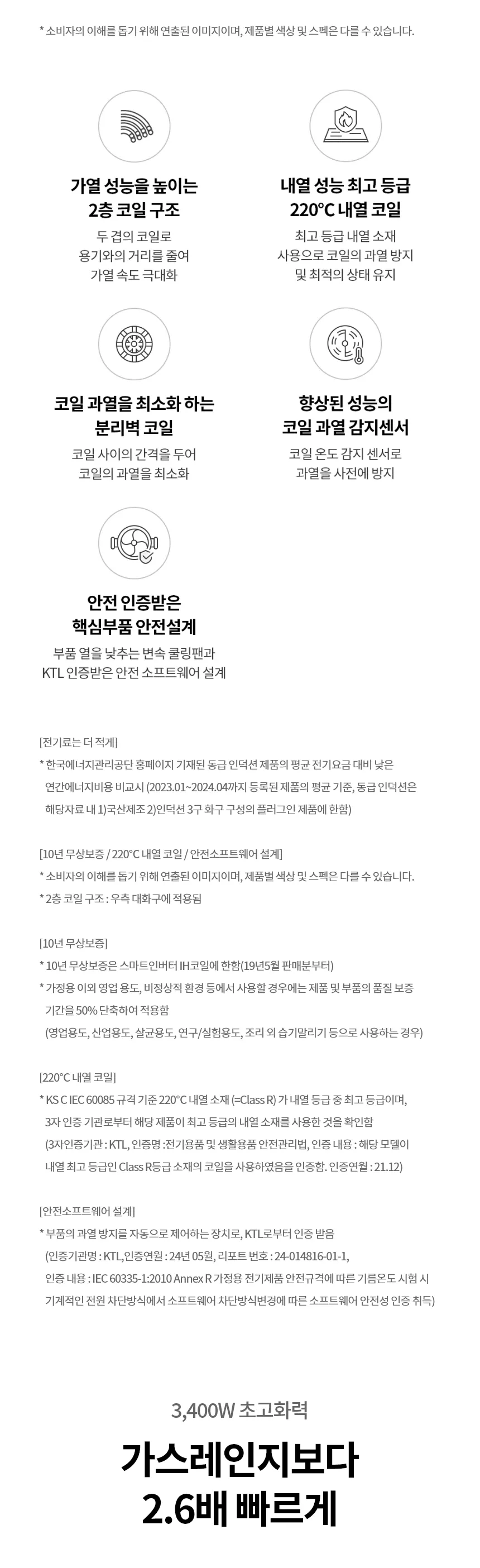 LG 오브제컬렉션 플렉스존 인덕션 (빌트인/세라믹글라스+강화글라스)  상세정보 3